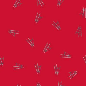 Seamless pattern up step ladder cartoon vector Stock Illustration