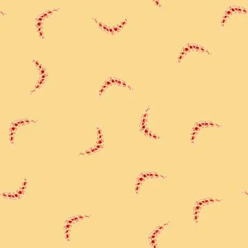 Seamless pattern stitch suture cartoon vector Stock Illustration