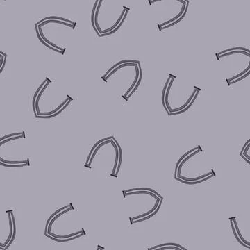 Seamless pattern stone arch gate forming medieval passage entrance Stock Illustration