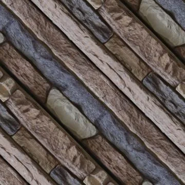 Seamless pattern with stone blocks Stock Photos