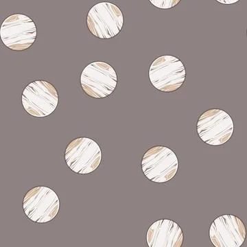 Seamless pattern stone marble coaster cartoon vector 库存插图