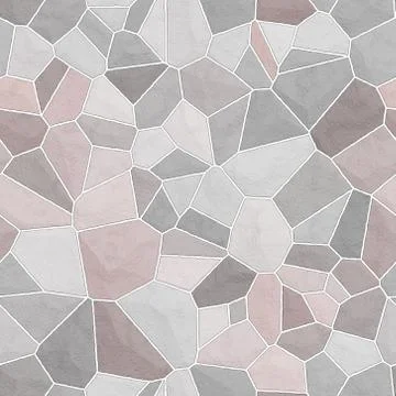 Seamless  pattern  of stone wall Stock Illustration