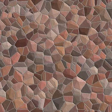 Seamless  pattern  of stone wall Stock Illustration