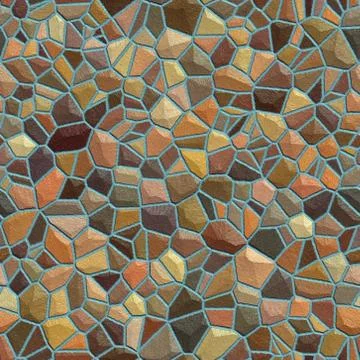 Seamless  pattern  of stone wall Stock Illustration