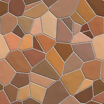 Seamless  pattern  of stone wall Stock Illustration