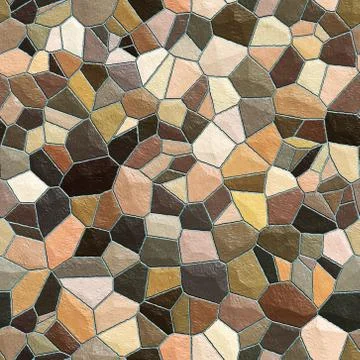 Seamless  pattern  of stone wall Stock Illustration