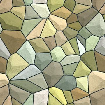 Seamless  pattern  of stone wall Stock Illustration