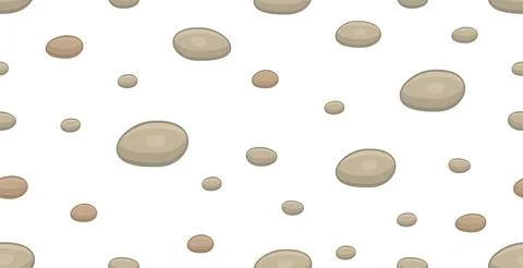 Seamless pattern with stones Stock Illustration