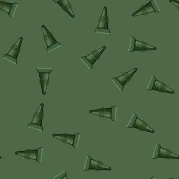 Seamless pattern stopper wine cork cartoon vector Stock Illustration