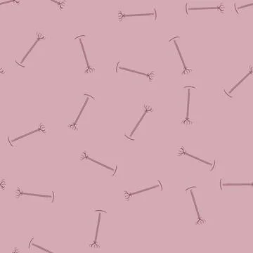 Seamless pattern storage coat rack cartoon vector Stock Illustration