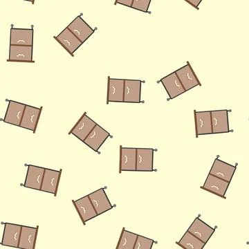 Seamless pattern storage file cabinet cartoon vector Stock Illustration