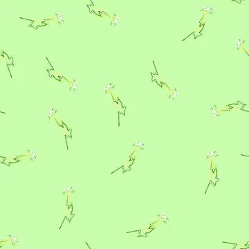 Seamless pattern storm lightning effect cartoon vector 库存插图