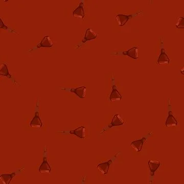 Seamless pattern strategy funnel business cartoon vector Illustrazione stock