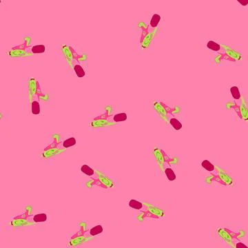 Seamless pattern stream water gun toy cartoon vector 库存插图