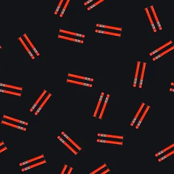 Seamless pattern street road barrier cartoon vector Illustrazione stock