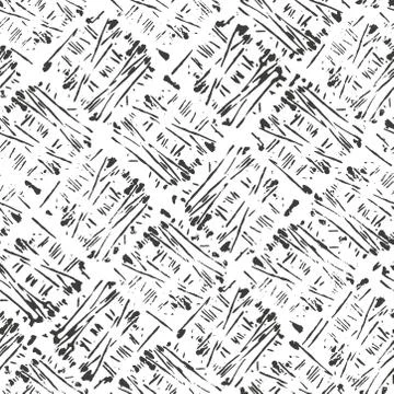 Seamless pattern with stripes. Black and white background Stock Illustration