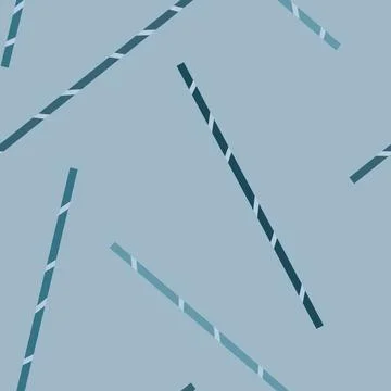 Seamless Pattern with stripes in blue. Stock Illustration