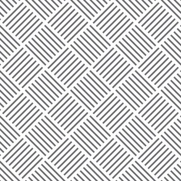 Seamless pattern with stripes line and square rhombus. Stock Illustration