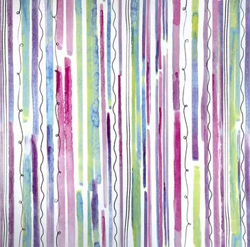 Seamless pattern with stripes Stock Photos