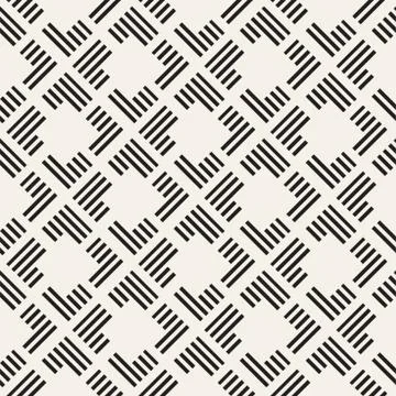 Seamless pattern with stripes. Vector abstract background. Stylish lattice 스톡 일러스트