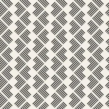 Seamless pattern with stripes. Vector abstract background. Stylish lattice 스톡 일러스트