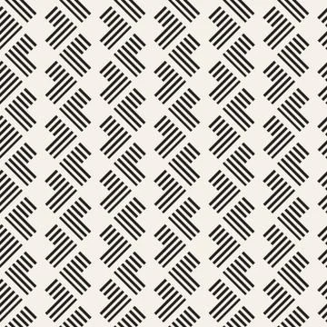 Seamless pattern with stripes. Vector abstract background. Stylish lattice Stock Illustration