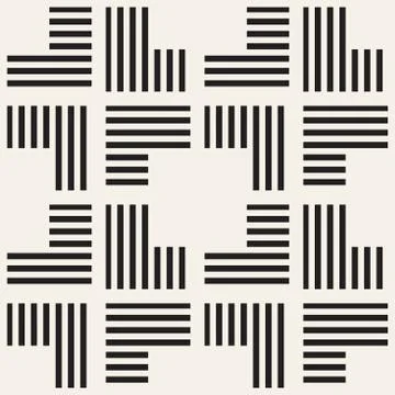 Seamless pattern with stripes. Vector abstract background. Stylish lattice .. Stockillustratie