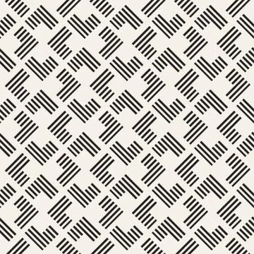 Seamless pattern with stripes. Vector abstract background. Stylish lattice .. Illustrazione stock
