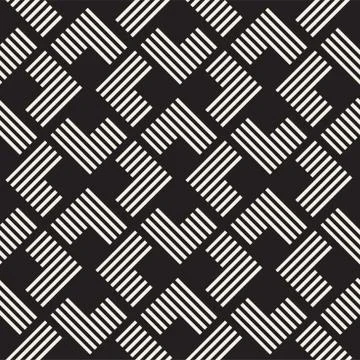 Seamless pattern with stripes. Vector abstract background. Stylish lattice .. 스톡 일러스트
