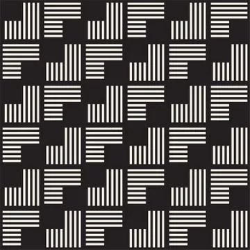 Seamless pattern with stripes. Vector abstract background. Stylish lattice .. 스톡 일러스트