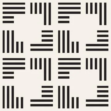 Seamless pattern with stripes. Vector abstract background. Stylish lattice .. 스톡 일러스트