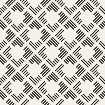 Seamless pattern with stripes. Vector abstract background. Stylish lattice .. 스톡 일러스트
