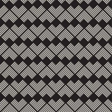 Seamless pattern with stripes. Vector abstract background. Stylish lattice .. Stock Illustration