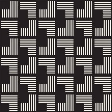Seamless pattern with stripes. Vector abstract background. Stylish lattice .. Illustrazione stock