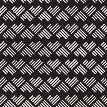 Seamless pattern with stripes. Vector abstract background. Stylish lattice .. Stock Illustration