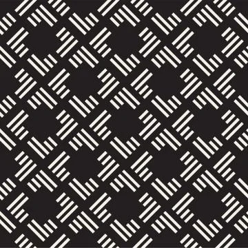 Seamless pattern with stripes. Vector abstract background. Stylish lattice .. 스톡 일러스트