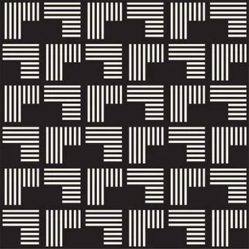 Seamless pattern with stripes. Vector abstract background. Stylish lattice .. Illustrazione stock