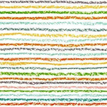 Seamless pattern with stripes on white. Pastel chalk crayon colored texture 库存插图