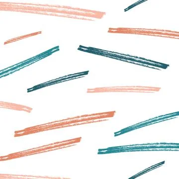 Seamless pattern with strips line in pastel colors. Naive minimalistic light Stock Illustration