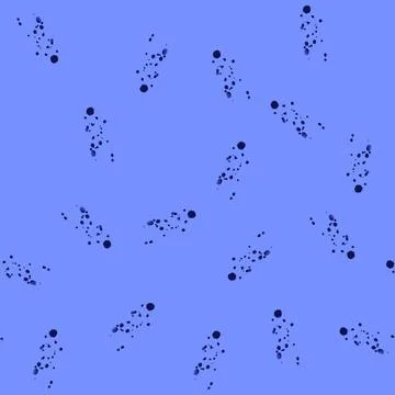 Seamless pattern stroke ballpoint pen splatter cartoon vector イラスト素材