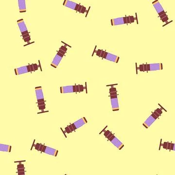 Seamless pattern studio microphone music cartoon vector Stock Illustration