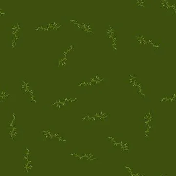 Seamless pattern style olive border divider cartoon vector Stock Illustration