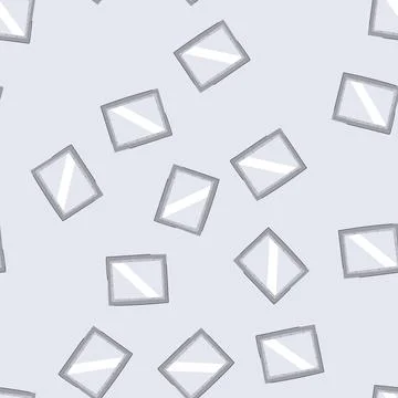 Seamless pattern style wall mirror cartoon vector Stock Illustration