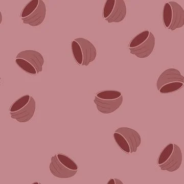 Seamless pattern style winter hat man cartoon vector 스톡 일러스트