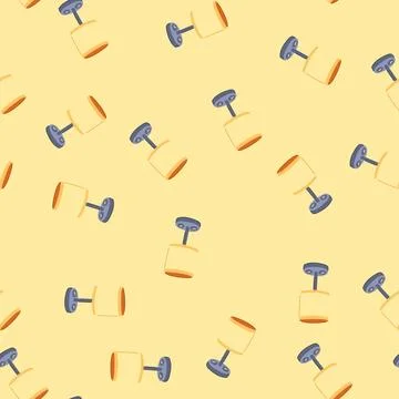 Seamless pattern stylish charging lamp wireless cartoon vector Illustrazione stock