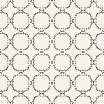 Seamless pattern. Stylish simple composition. Stock Illustration