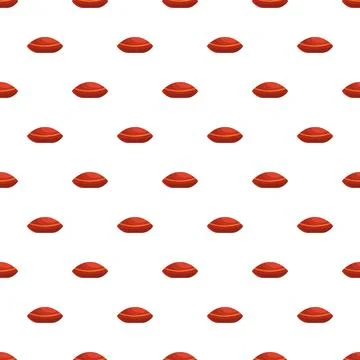 Seamless pattern with stylized brown and orange cushions Stock Illustration