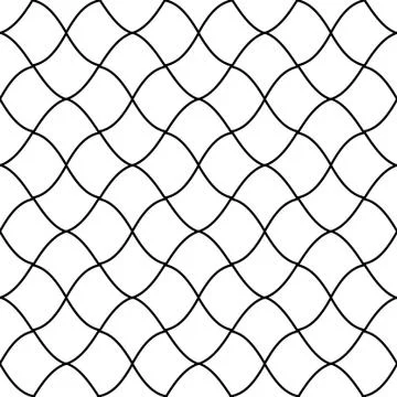 Seamless pattern with stylized modern forms Stock Illustration