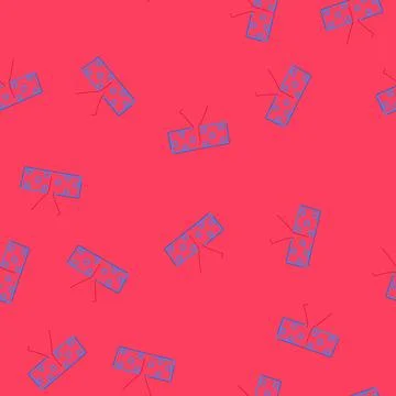 Seamless pattern stylized present cartoon drawing celebrating gift giving Stock Illustration