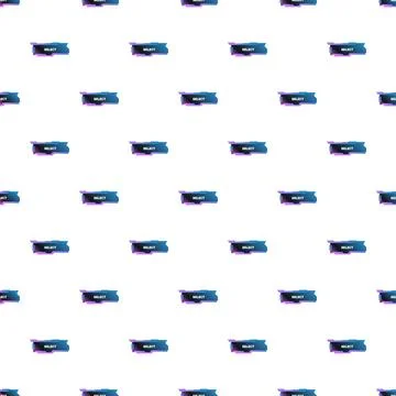 Seamless pattern with stylized select interface buttons Stock Illustration